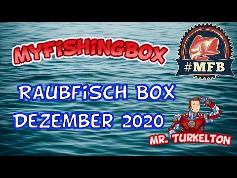 MrTurkelton Raubfisch MyFishingBox  Dezember 2020 Unboxing #MFB #Raubfisch