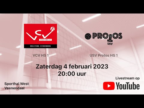 MKB Accountants/VCV HS 1 vs. USV Protos HS 1, Volleybal Topdivisie Heren