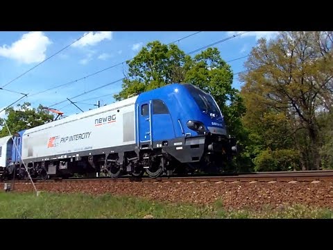 Przelot nowego Newag Griffin E4DCUd-005 z EIC 6100