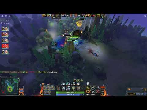 Meepo Spammer favorite items Dragon Lance and Diffusal Blade - patch6