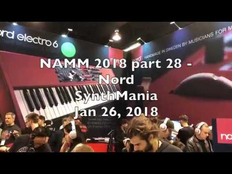 NAMM 2018 part 28 - Nord