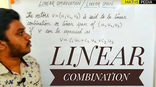 Linear combinations and span | Vectors and spaces | Linear Algebra | Examples solved |
