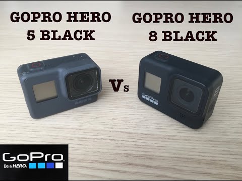 GOPRO HERO 8 BLACK VS GOPRO HERO 5 BLACK - Camera compare.
