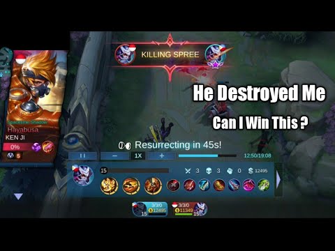 Friendly 1v1 Match With A Pro Top 5 Jr. Badge Hayabusa | MLBB