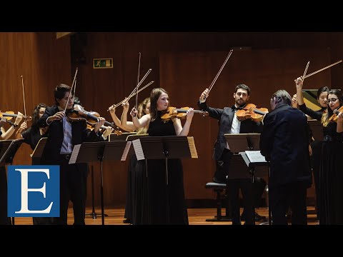Bach - Concerto for two violins en D minor BWV 1043 - Camerata Viesgo, Ivan Monighetti