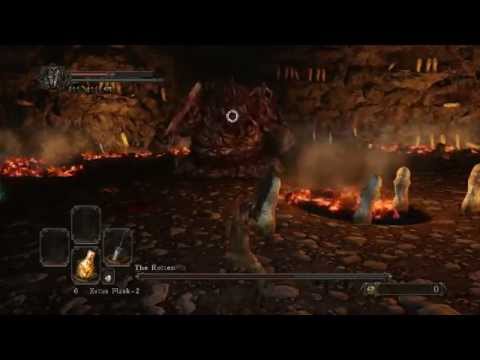 Dark Souls 2 Gameplay Walkthrough - Boss Kill - How to kill The Rotten