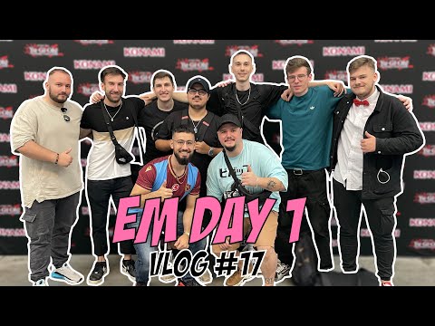 XXL EM VLOG DAY 1 [Europameisterschaft Antwerpen] | Yu-Gi-Oh! European Championship 2022 Vlog #17