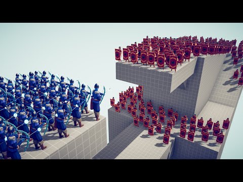 50x ICE ARCHERS vs ARMIES - Totally Accurate Battle Simulator TABS