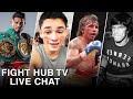 FIGHT HUB TV LIVE CHAT -RYAN GARCIA VS MARES? WHY I DISLIKE THE FIGHT- EDWIN VALERO MURDER & MONZON