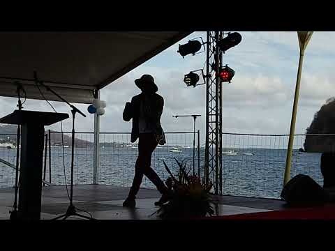 Nassur Attoumani at the opening ceremony of Salon Du Livre de Mayotte 2019