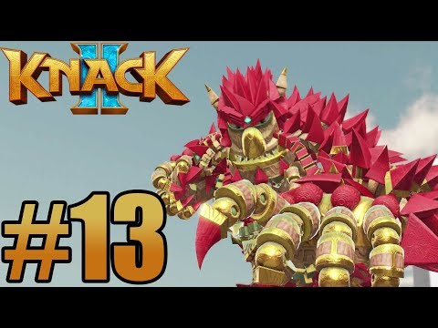 KNACK 2 Gameplay Walkthrough Part 13 Boss - Ps4 Pro No Commentary
