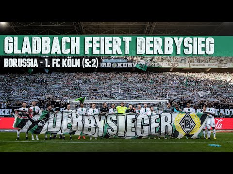 Borussia Mönchengladbach feiert 5:2 Derbysieg gegen den 1. FC Köln (09.10.2022)