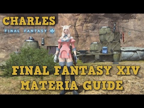 #128 FFXIV - COMPLETE MATERIA GUIDE - Basics and Forbidden Slots / German-German