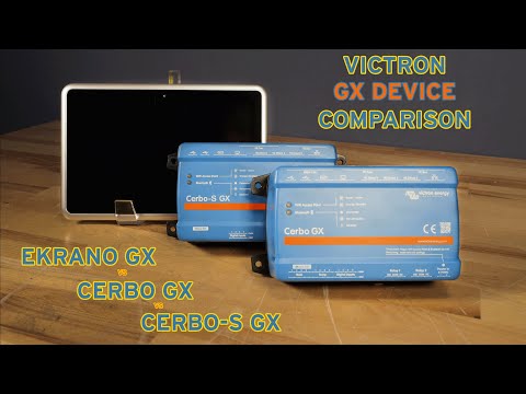 Victron GX Device Overview and Comparison | EKRANO GX vs. CERBO GX vs. CERBO-S GX