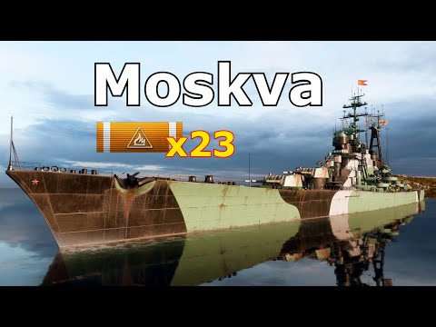 World of WarShips Moskva - 4 Kills 354K Damage