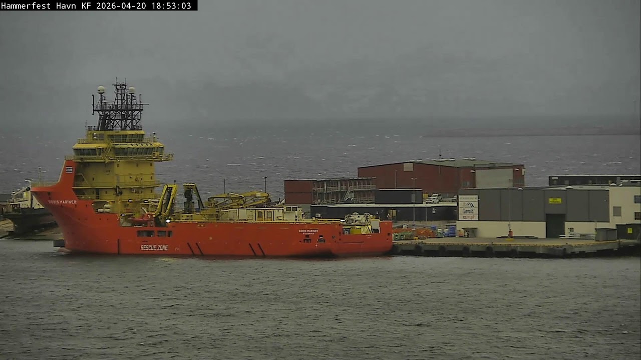 Hammerfest Harbor webcam — Hammerfest, Norway