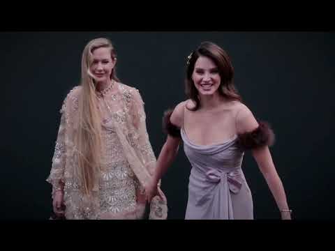 Lana Del Rey & Meghann Fahy arrive to Valentino SS2026 — PFW