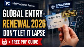 Global Entry Renewal 2026: How to Avoid Losing TSA PreCheck