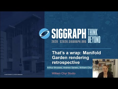 (SIGGRAPH 2020) That's a wrap: a Manifold Garden Rendering Retrospective