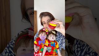 DIY CRUNCHY BALL PRA MEUS BEBÊS REBORN #shorts