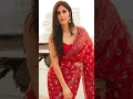 Who Is Best Red Saree Viralshort Youtubeshorts