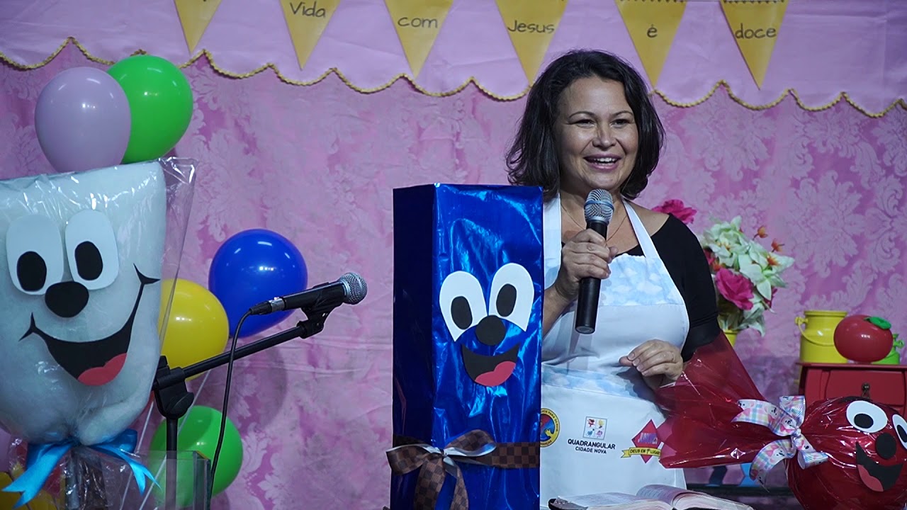 CULTO DAS CRIANÇAS - A VIDA COM JESUS É DOCE!