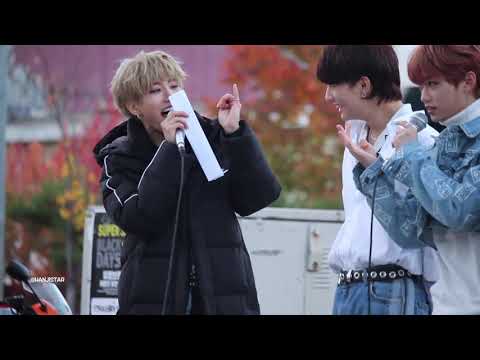 181027 Stray Kids Mini Fanmeeting - Jisung Aegyo Poem
