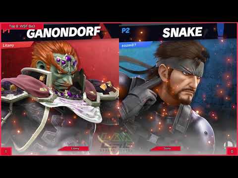 Smash Academy 6 WSF Bo3 Litany Ganondorf vs Sorry Snake