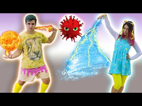 MALOUCOS FINGE BRINCAR DE SUPER HERÓI E DERROTA O VIRUS MALVADO