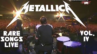 10 Rare Metallica Songs Played LIVE - Vol. 4