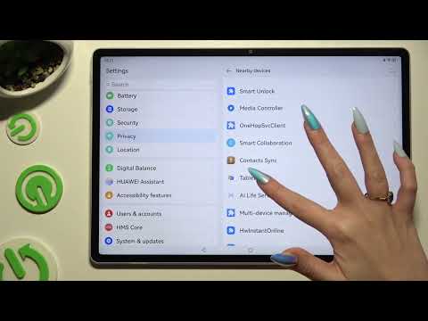 How to Change App Permissions on HUAWEI MatePad Pro 12.6 – Manage Settings