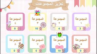 تعزيز المجموعات 8 مجموعات- كود برمجي - بوربوينت /ل...