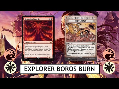 MTG Explorer / Pioneer Boros Burn - If You Have Time To Grind To Mythic, This Is Your MVP