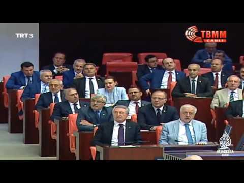 Meclis darbeye karşı tek ses