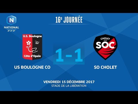 J16 : US Boulogne CO - SO Cholet (1-1), le replay