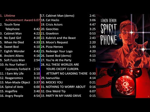 Spirit Phone + 6 named demo tracks