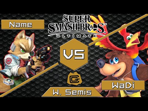 Ultimate at The Cave #41 - Name vs. WaDi - Winners  Semis - Smash Ultimate - 9/26/19
