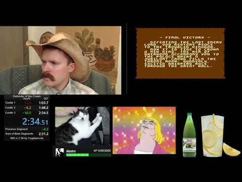 Defender of the Crown NES speedrun in 2:34 by Arcus