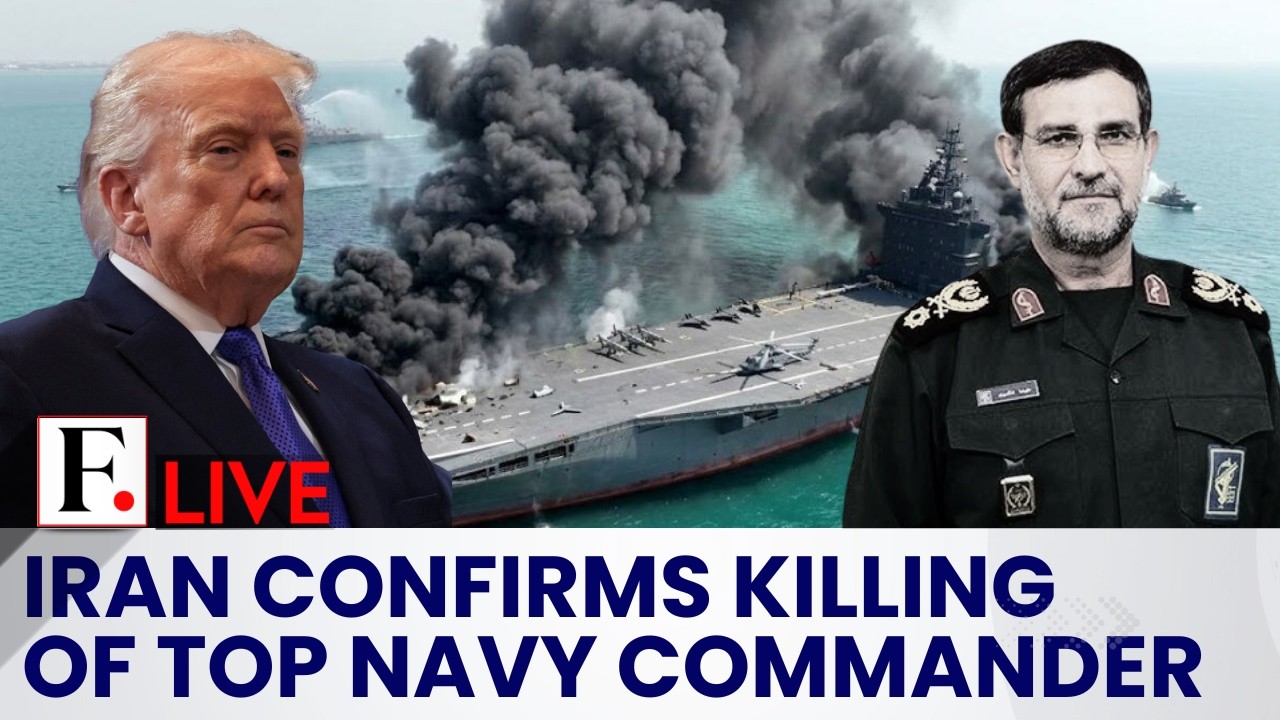 LIVE: Iran Confirms Key Navy Commander Killed Amid Trump's "Regime Change" Claim