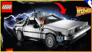 THE LEGO BACK TO THE FUTURE TIME MACHINE (10300) IS FINALLY HERE! (April 2022)