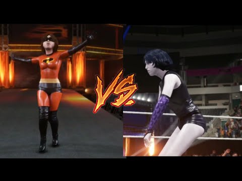Elastigirl Vs Raven  - (Elastigirl Wins) THE INCREDIBLES FIGTHS #2023