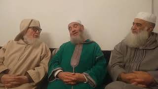 ٥- لقاء الشيخ مشهور بالشيخ محمد الجردي والشيخ محمد احمامو وجمع من طلبة العلم. حفظ الله الجميع image