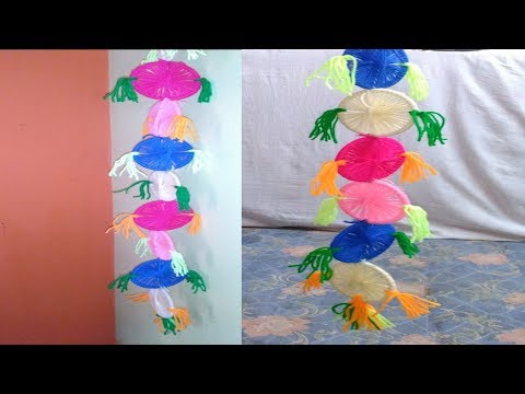 Old bangles Craft Wall hanging Best out of waste from Bangles Video