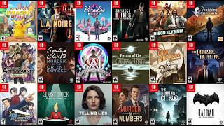 Top 20 Best DETECTIVE Games on Nintendo Switch | Best DETECTIVE Games on Nintendo Switch (Updated)