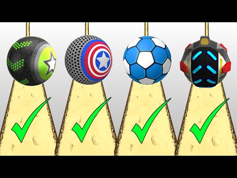 Going Balls vs Rolling Ball Sky Escape 🚀 Perfect Super Speedrun| Ball Game| Viral Games