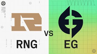 MSI 2022 - Demi-finale 1 - RNG vs EG