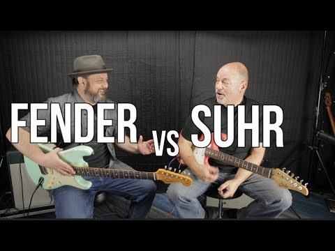 Fender Stratocaster vs Suhr Pro || Guitar Demo