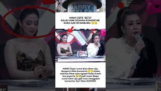 Download lagu MAMI DEPE IS LAZY TO LISTEN TO MAE SOIMAH #dewipersik #soimah #indosiar #dangdut #da7 mp3