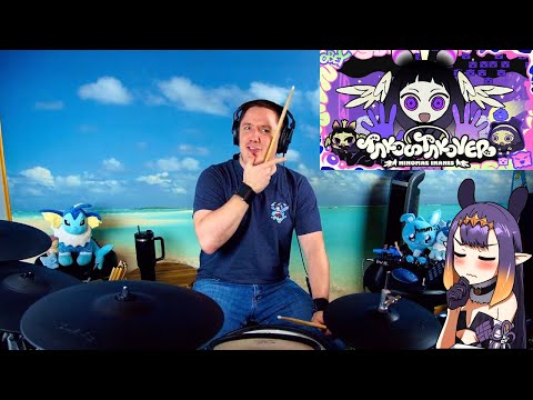 The8BitDrummer x Hololive | Ninomae Ina'nis - 『TAKO∞TAKOVER』(Unofficial Clip)