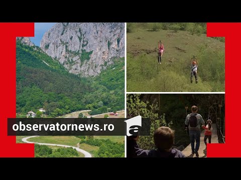 Cheile Turzii - Un loc din România inclus pe listele UNESCO îi fascinează pe turiştii străini